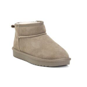 GREYSTONE Olive Suede Scarlet Booties